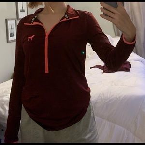PINK 1/4 zip up